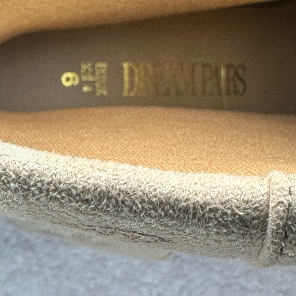 Dream Pairs Womens Fold Over Embroidered Cowgirl Boots Beige  Suede Size 6 - Picture 5 of 6